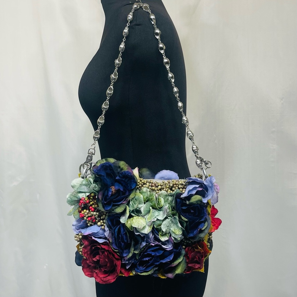 Never used custom shoulder bag for Day of the Dead bridal cosplay costume